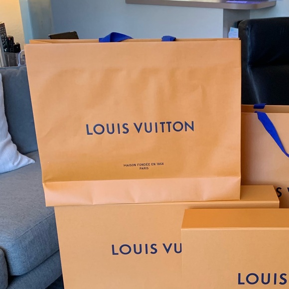 Louis Vuitton paper shopping bag - Picture 2 of 2